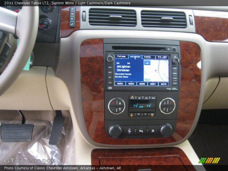 Summit White / Light Cashmere/Dark Cashmere 2011 Chevrolet Tahoe LTZ