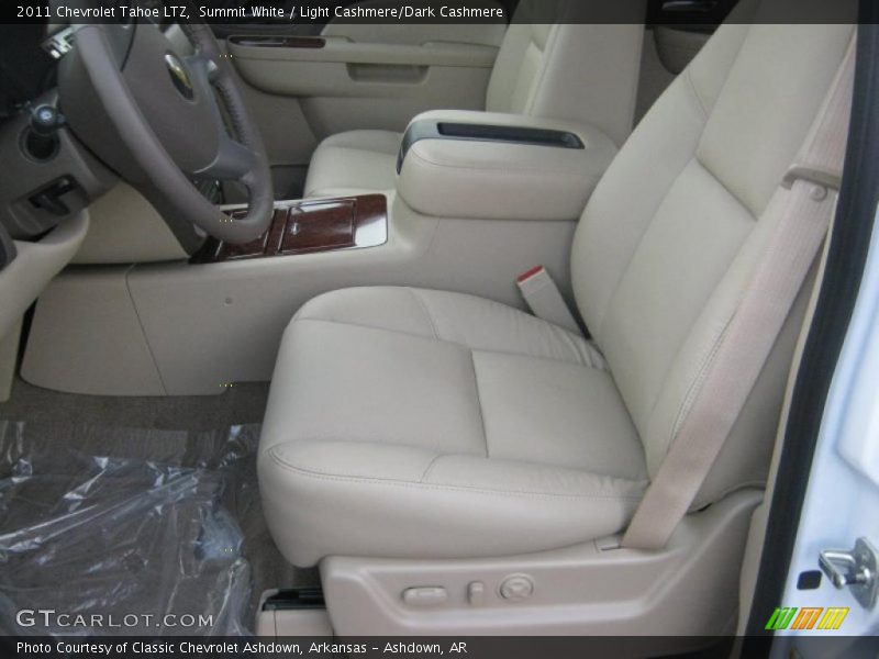 Summit White / Light Cashmere/Dark Cashmere 2011 Chevrolet Tahoe LTZ