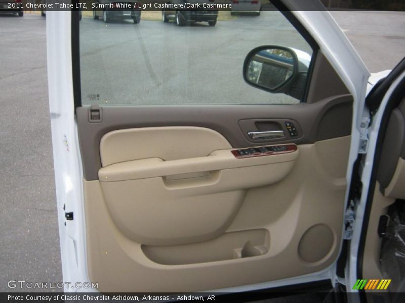 Summit White / Light Cashmere/Dark Cashmere 2011 Chevrolet Tahoe LTZ