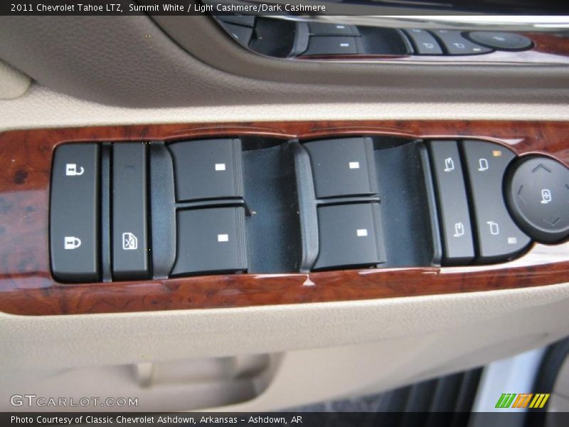 Summit White / Light Cashmere/Dark Cashmere 2011 Chevrolet Tahoe LTZ