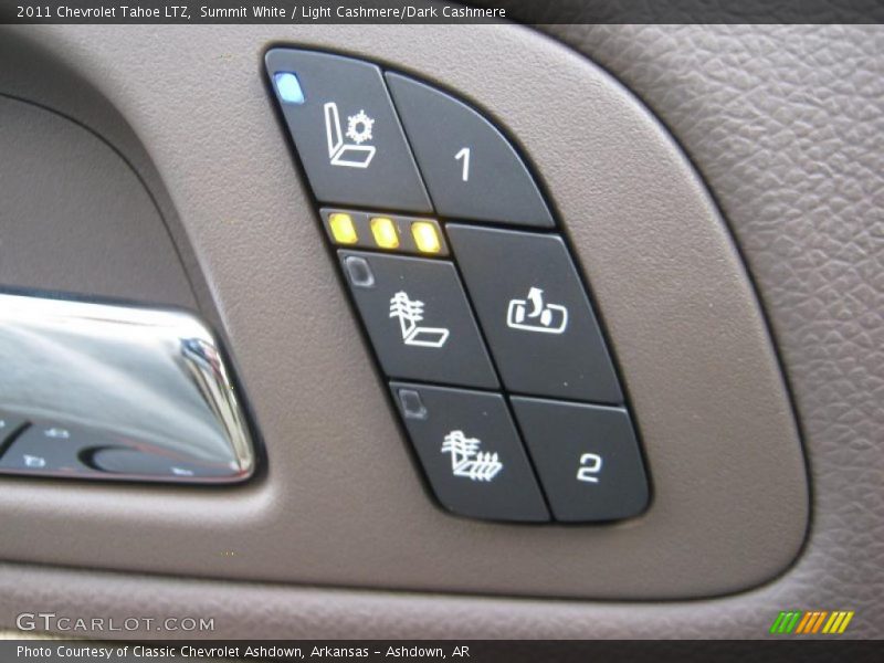 Summit White / Light Cashmere/Dark Cashmere 2011 Chevrolet Tahoe LTZ