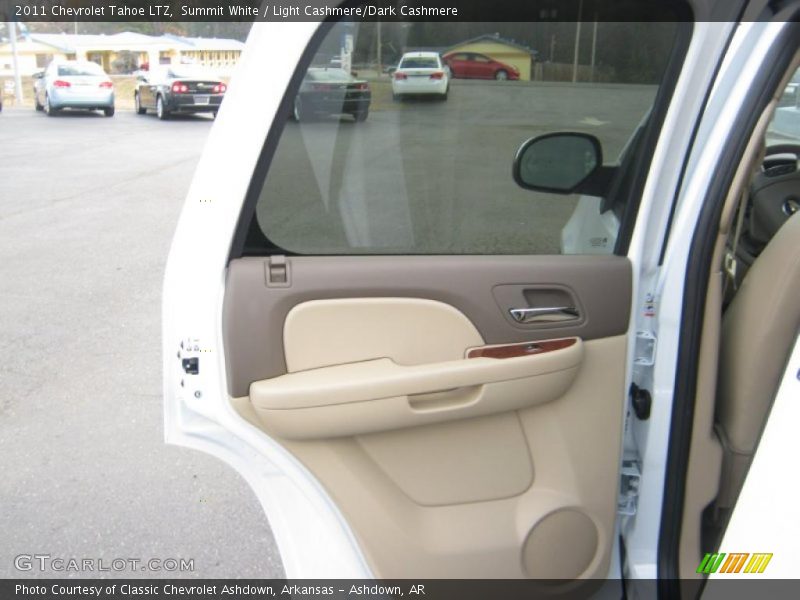 Summit White / Light Cashmere/Dark Cashmere 2011 Chevrolet Tahoe LTZ