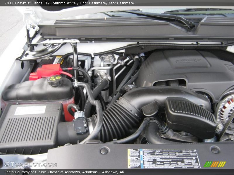 Summit White / Light Cashmere/Dark Cashmere 2011 Chevrolet Tahoe LTZ