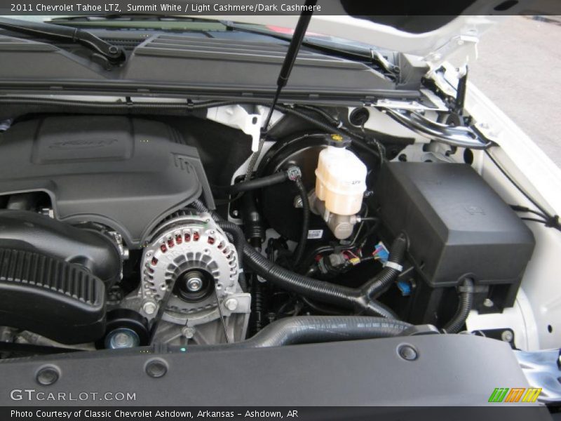 Summit White / Light Cashmere/Dark Cashmere 2011 Chevrolet Tahoe LTZ