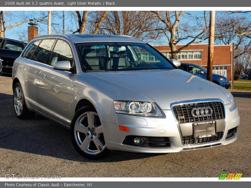 Front 3/4 View of 2008 A6 3.2 quattro Avant