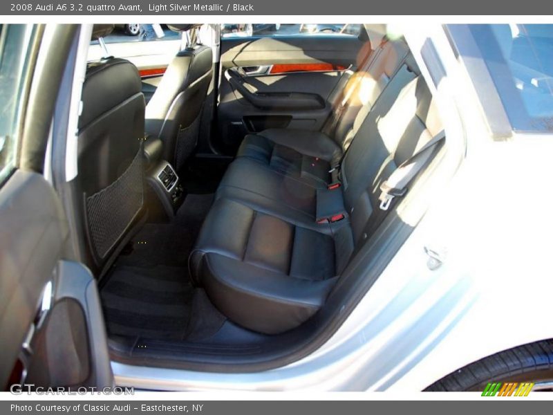 Light Silver Metallic / Black 2008 Audi A6 3.2 quattro Avant