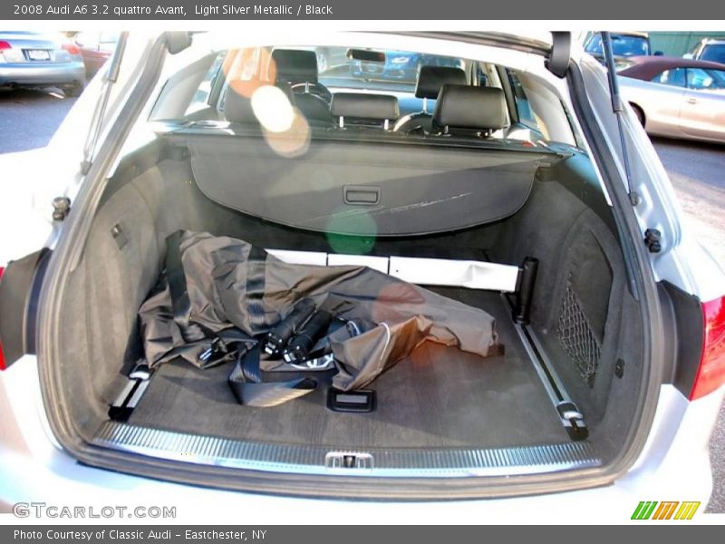 Light Silver Metallic / Black 2008 Audi A6 3.2 quattro Avant