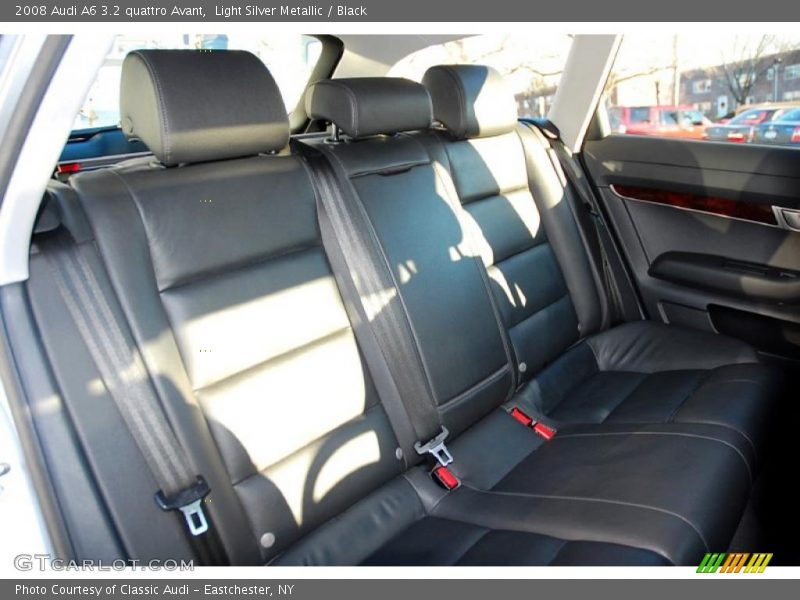 Light Silver Metallic / Black 2008 Audi A6 3.2 quattro Avant