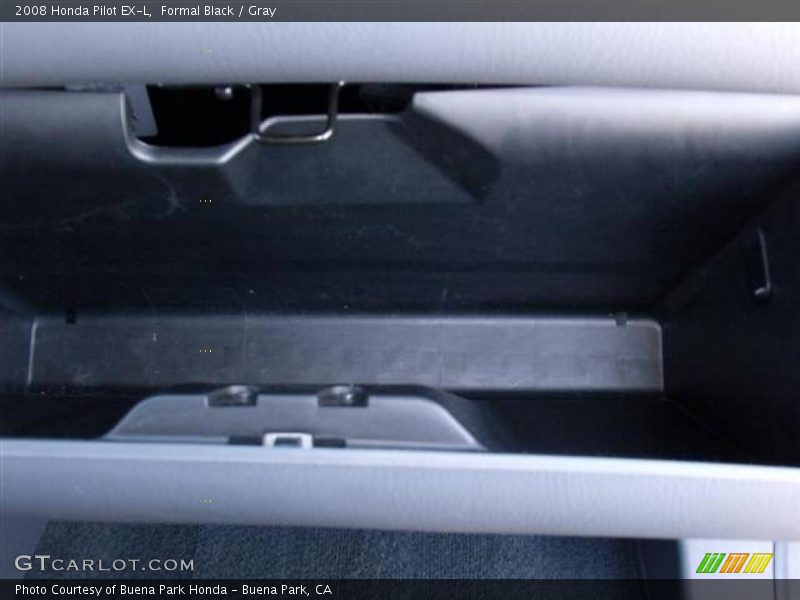 Formal Black / Gray 2008 Honda Pilot EX-L