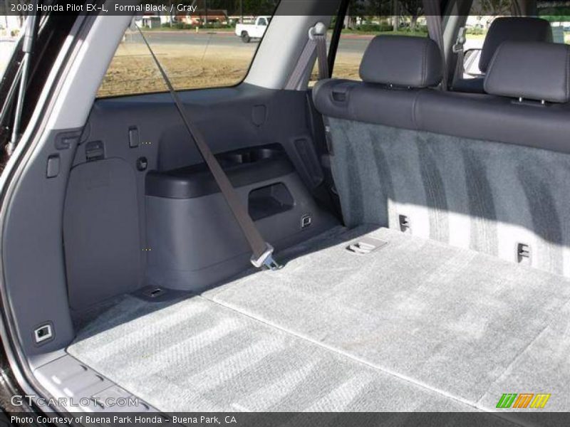 Formal Black / Gray 2008 Honda Pilot EX-L