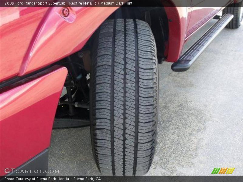 Redfire Metallic / Medium Dark Flint 2009 Ford Ranger Sport SuperCab