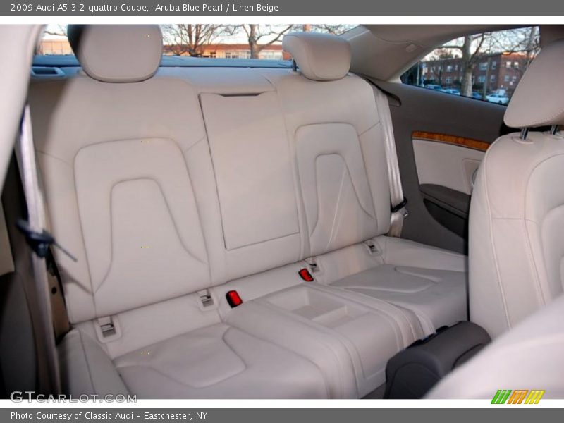 Aruba Blue Pearl / Linen Beige 2009 Audi A5 3.2 quattro Coupe