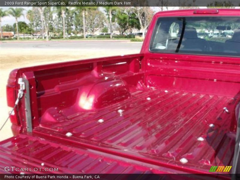 Redfire Metallic / Medium Dark Flint 2009 Ford Ranger Sport SuperCab