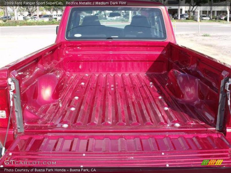 Redfire Metallic / Medium Dark Flint 2009 Ford Ranger Sport SuperCab