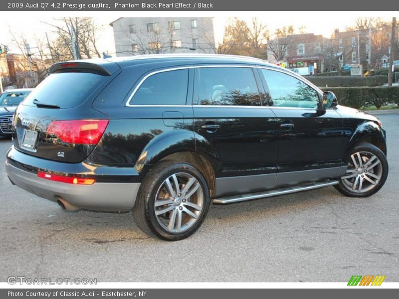 Phantom Black Pearl Effect / Black 2009 Audi Q7 4.2 Prestige quattro
