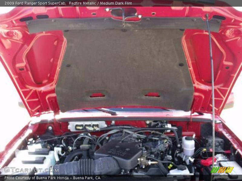 Redfire Metallic / Medium Dark Flint 2009 Ford Ranger Sport SuperCab