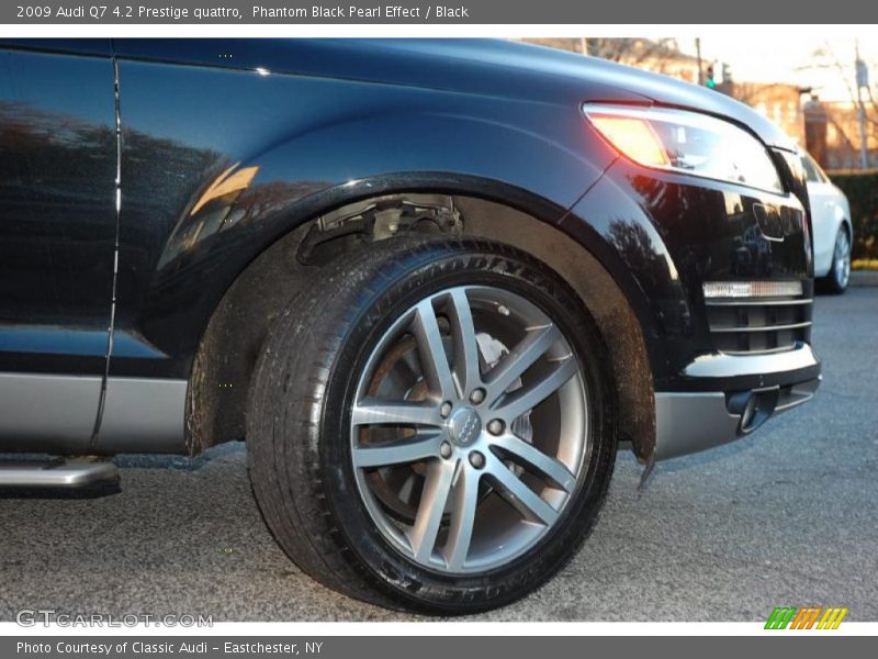 Phantom Black Pearl Effect / Black 2009 Audi Q7 4.2 Prestige quattro
