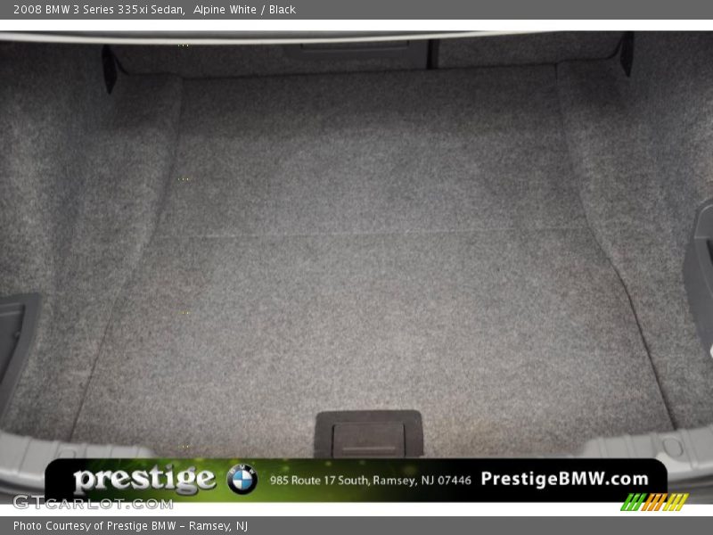 Alpine White / Black 2008 BMW 3 Series 335xi Sedan