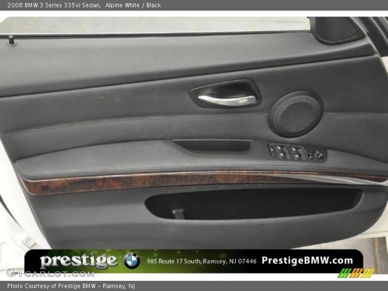 Alpine White / Black 2008 BMW 3 Series 335xi Sedan
