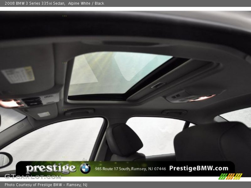 Alpine White / Black 2008 BMW 3 Series 335xi Sedan