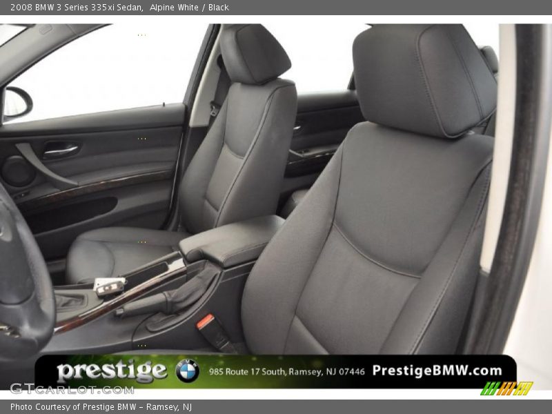 Alpine White / Black 2008 BMW 3 Series 335xi Sedan