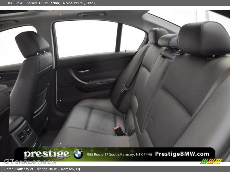 Alpine White / Black 2008 BMW 3 Series 335xi Sedan