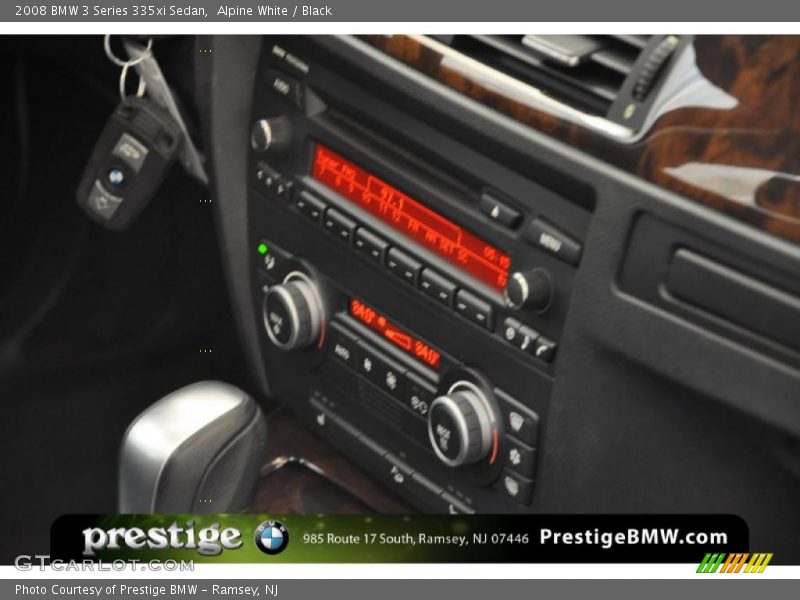 Alpine White / Black 2008 BMW 3 Series 335xi Sedan