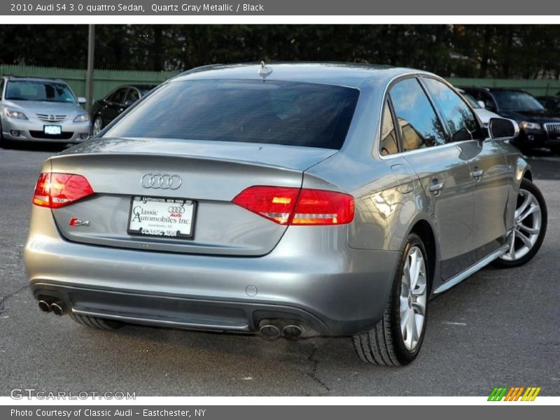 Quartz Gray Metallic / Black 2010 Audi S4 3.0 quattro Sedan