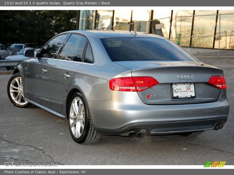 Quartz Gray Metallic / Black 2010 Audi S4 3.0 quattro Sedan