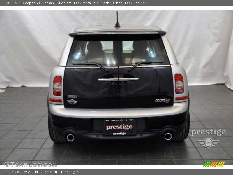 Midnight Black Metallic / Punch Carbon Black Leather 2010 Mini Cooper S Clubman