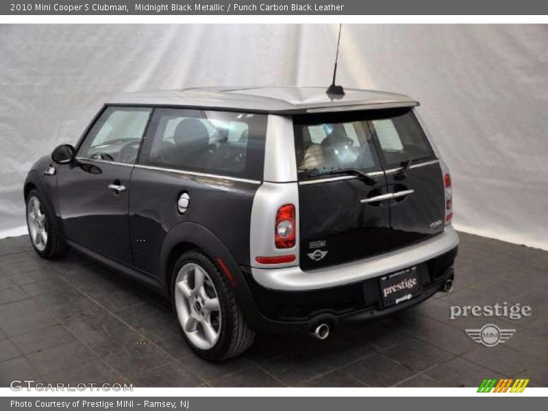 Midnight Black Metallic / Punch Carbon Black Leather 2010 Mini Cooper S Clubman