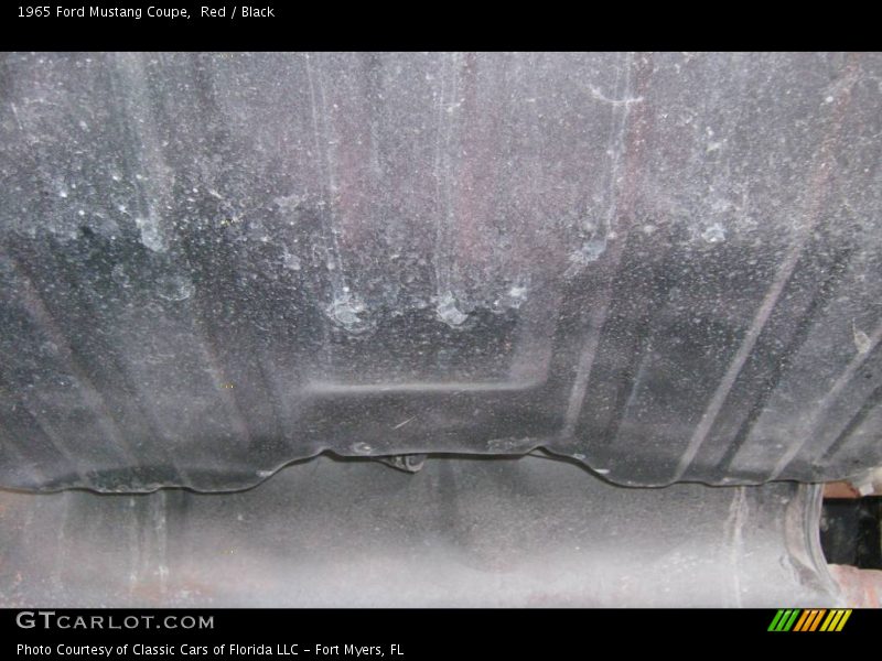 Red / Black 1965 Ford Mustang Coupe
