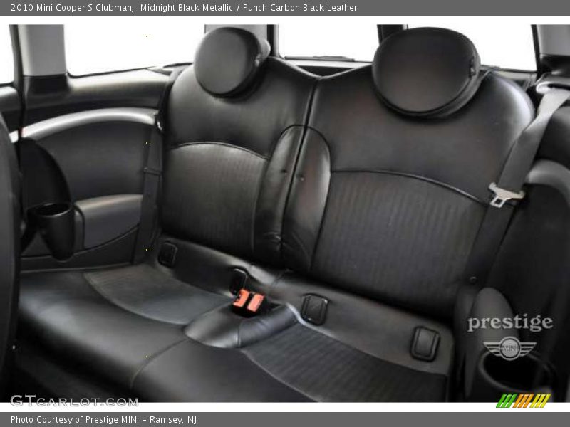 Midnight Black Metallic / Punch Carbon Black Leather 2010 Mini Cooper S Clubman