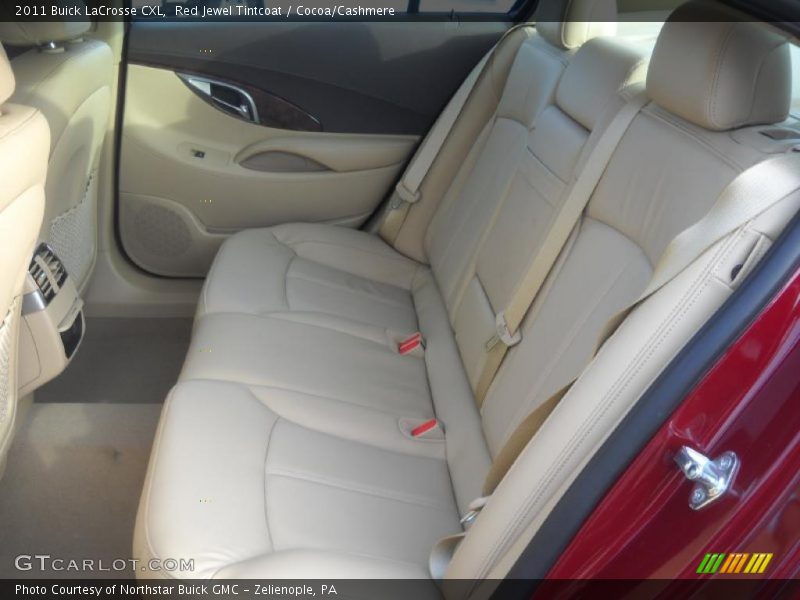 Red Jewel Tintcoat / Cocoa/Cashmere 2011 Buick LaCrosse CXL