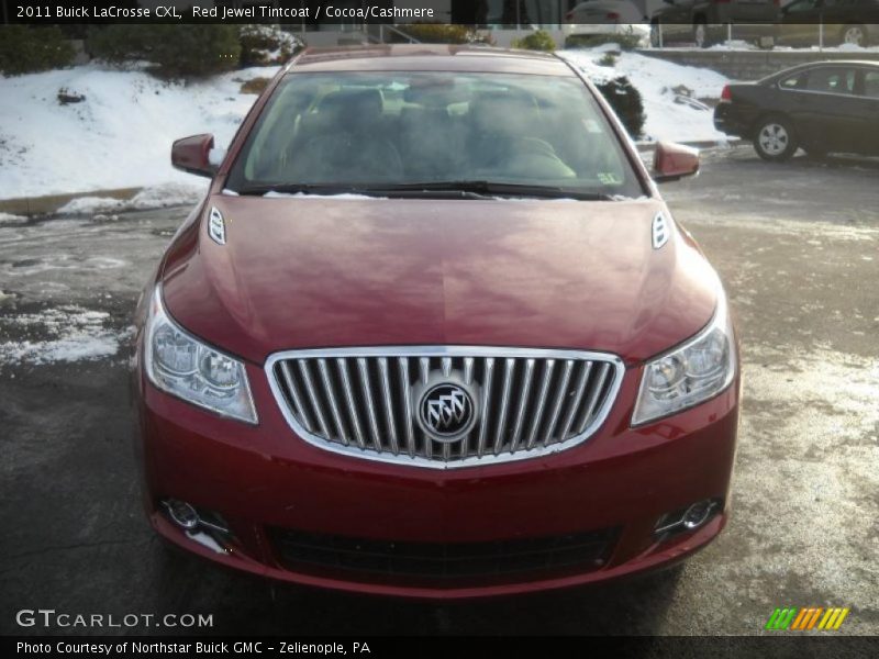 Red Jewel Tintcoat / Cocoa/Cashmere 2011 Buick LaCrosse CXL
