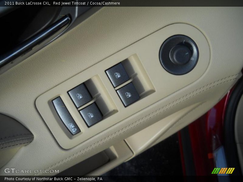 Red Jewel Tintcoat / Cocoa/Cashmere 2011 Buick LaCrosse CXL