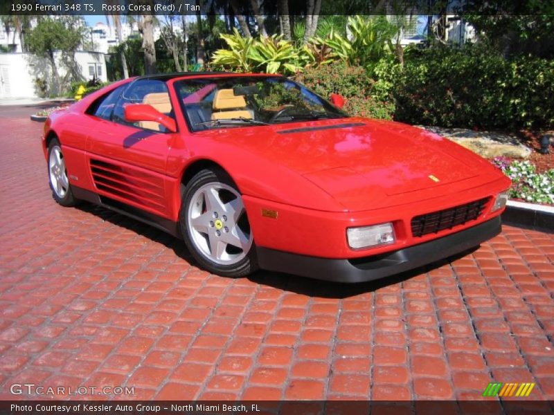 Front 3/4 View of 1990 348 TS