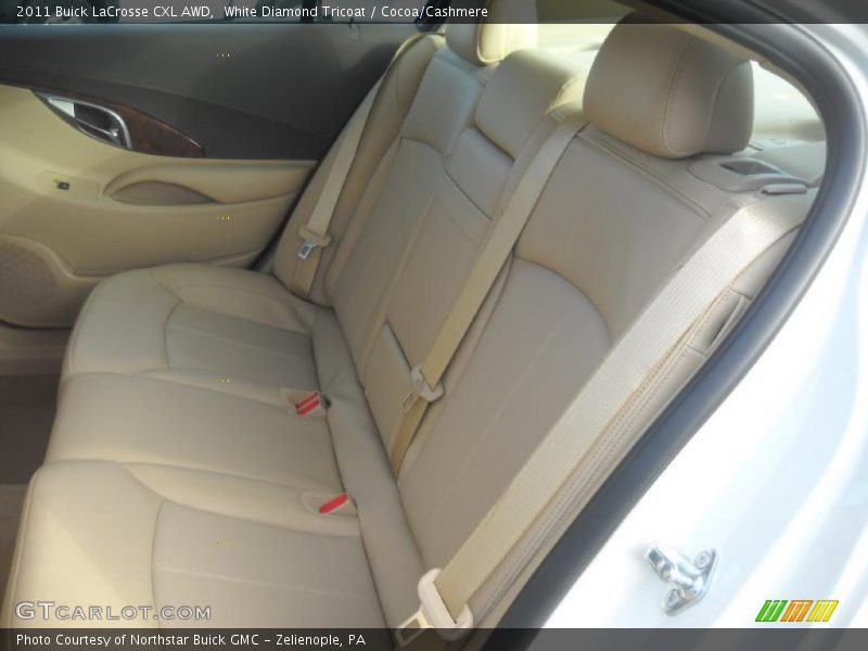  2011 LaCrosse CXL AWD Cocoa/Cashmere Interior