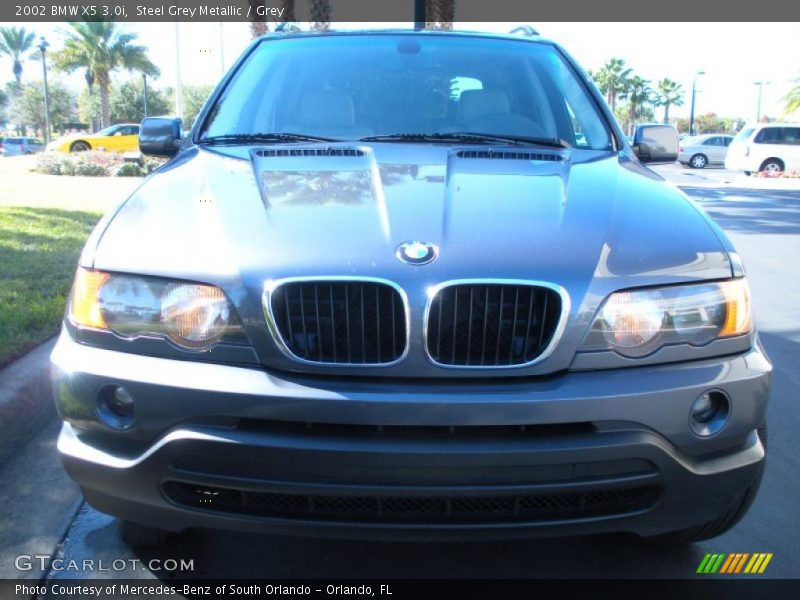 Steel Grey Metallic / Grey 2002 BMW X5 3.0i
