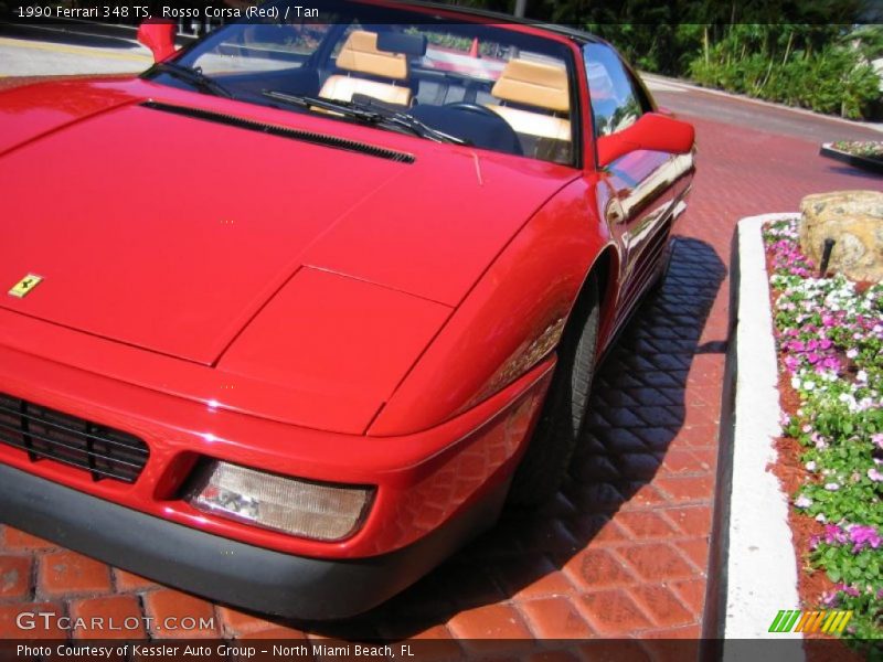 Rosso Corsa (Red) / Tan 1990 Ferrari 348 TS