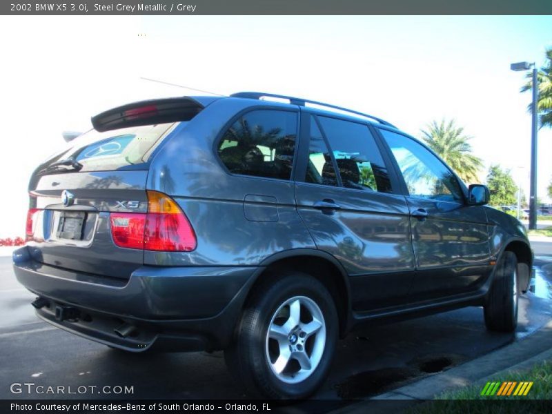 Steel Grey Metallic / Grey 2002 BMW X5 3.0i