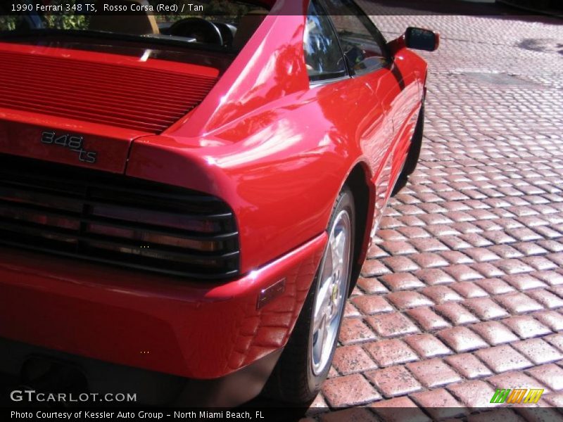 Rosso Corsa (Red) / Tan 1990 Ferrari 348 TS