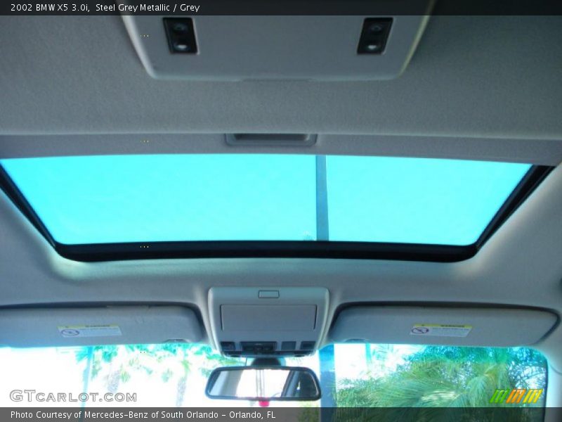 Steel Grey Metallic / Grey 2002 BMW X5 3.0i