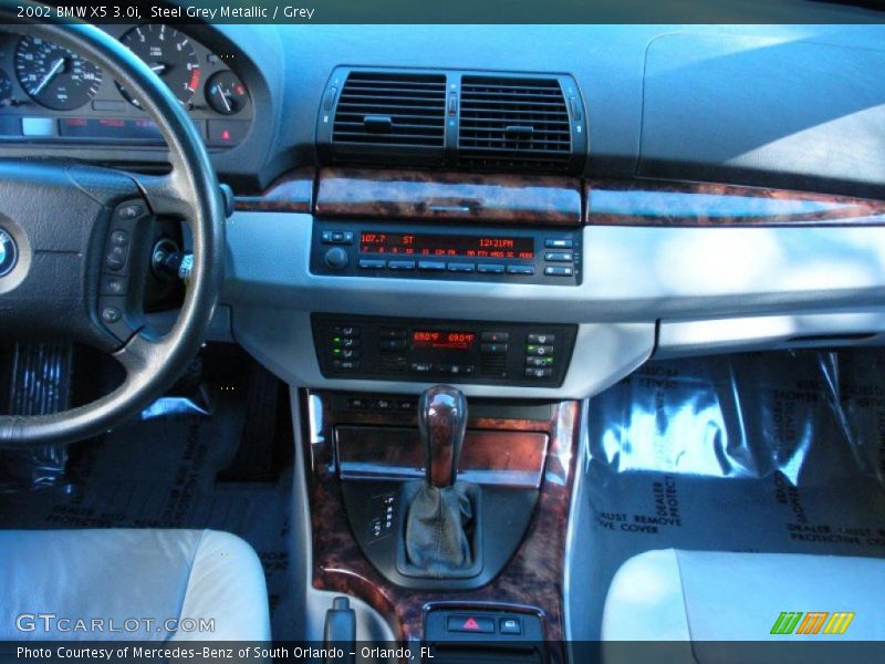 Steel Grey Metallic / Grey 2002 BMW X5 3.0i