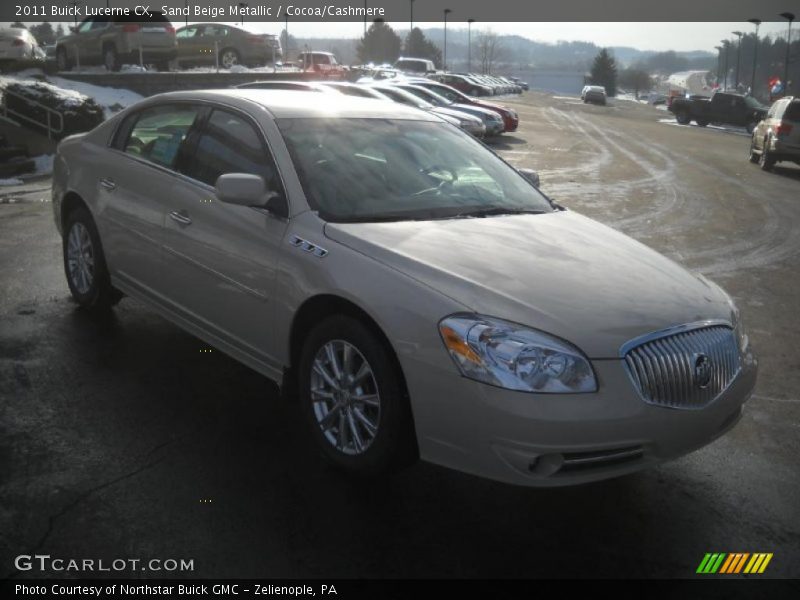 Sand Beige Metallic / Cocoa/Cashmere 2011 Buick Lucerne CX