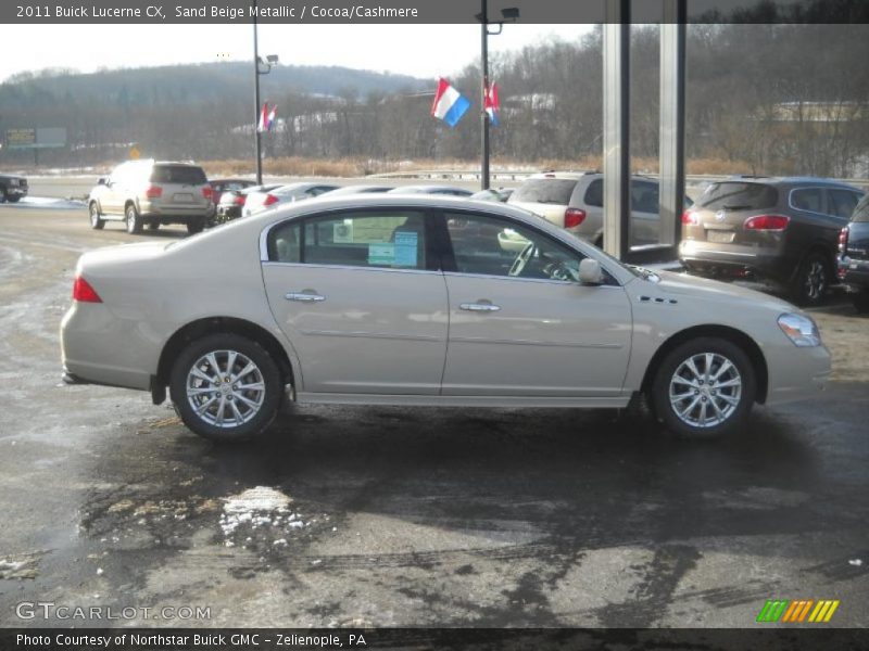 Sand Beige Metallic / Cocoa/Cashmere 2011 Buick Lucerne CX