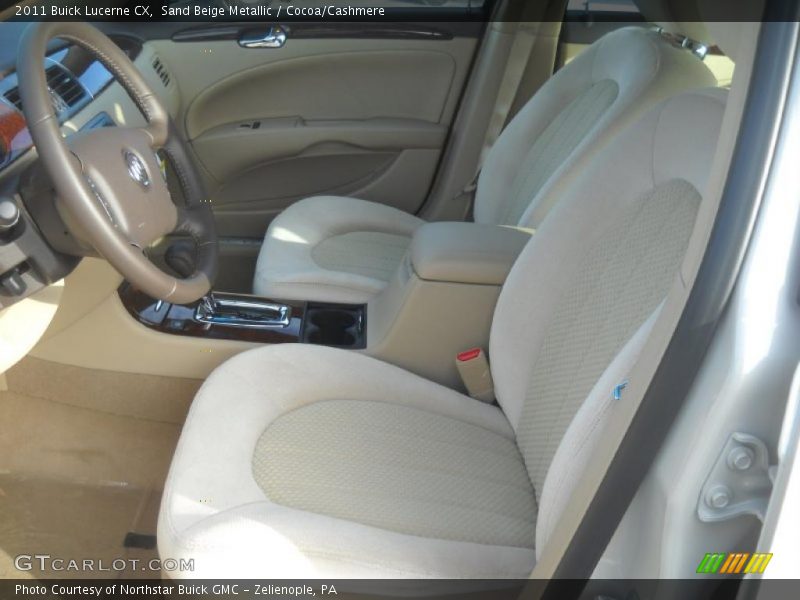 Sand Beige Metallic / Cocoa/Cashmere 2011 Buick Lucerne CX