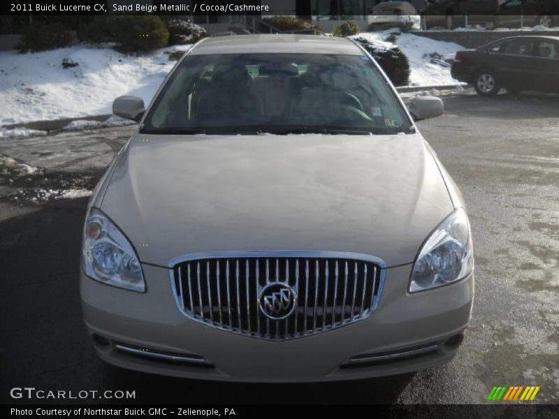 Sand Beige Metallic / Cocoa/Cashmere 2011 Buick Lucerne CX