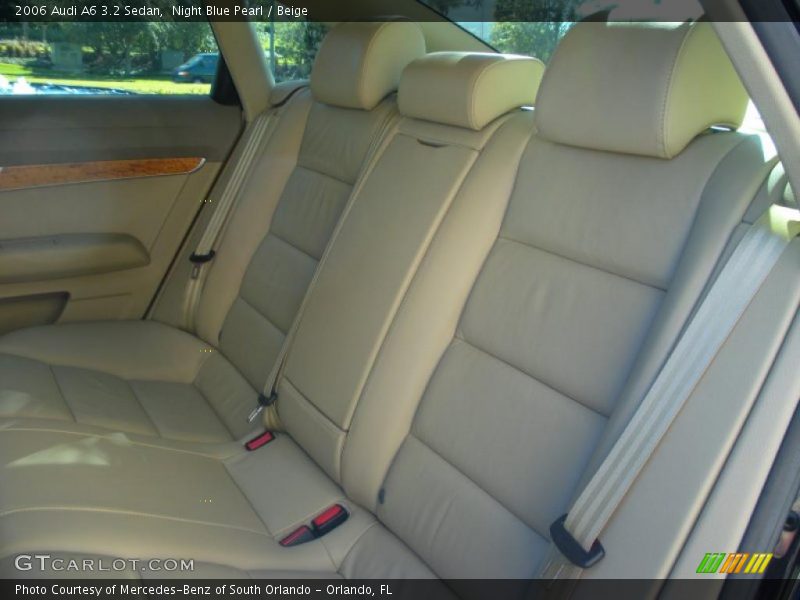 Night Blue Pearl / Beige 2006 Audi A6 3.2 Sedan