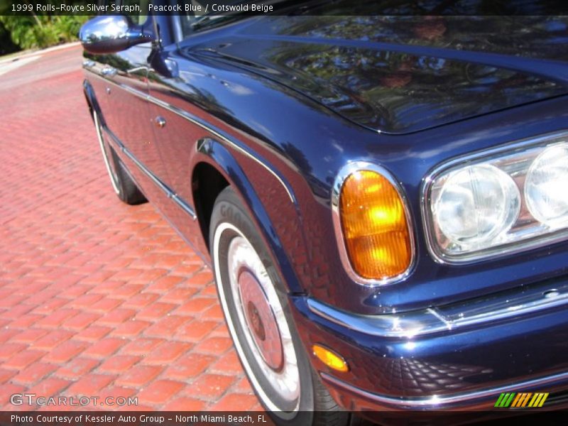Peacock Blue / Cotswold Beige 1999 Rolls-Royce Silver Seraph